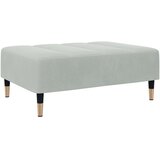  Tabure svjetlosivi 77x55x31 cm baršunasti | Eponuda.com