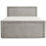 Maison de Rêve Sivo-bež boxspring krevet s prostorom za odlaganje 200x200 cm Fresco – | shoptok.hr