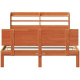  Krevetna konstrukcija 2 pcs Vosak smeđa Čvrsto borovo drvo | shoptok.hr