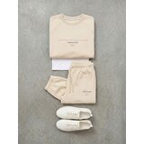 Sinsay Regular jogger fleece hlače s izvezenim natpisom NYC | shoptok.hr
