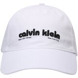 Calvin Klein Jeans Kapa s šiltom Small Monogram LV04G5061G Bela | Shoptok.si