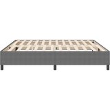  Krevetna platforma Svijetlo siva 200 x 200 cm Kordura tekstil | shoptok.hr
