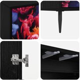  ormar KIEL 69 x 33 x 50,5 cm Crni hrast Konstruirano drvo | shoptok.hr