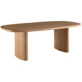 House Nordic Jedilna miza v jesenovem dekorju 110x210 cm Serra – Cene