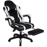 Trick 928 gaming stolica sa dodatkom za noge - crna Cene
