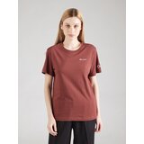 Champion Authentic Athletic Apparel Majica hrđavo smeđa / bijela | shoptok.hr