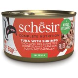 Schesir Cat tuna s kozicama, konzerva 85 g | shoptok.hr