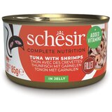 Schesir Cat tuna s kozicami, konzerva 85 g | Shoptok.si