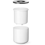 BarUp Bela posuda za led s duplim zidom, 5L, Bela, ⌀190x(H)200mm | Eponuda.com