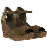 La Valeta Sandali & Odprti čevlji Charlene peep toe Zelena | Shoptok.si