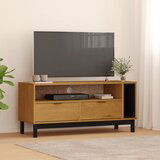 vidaXL TV ormarić FLAM 110 x 40 x 50 cm od masivne borovine | shoptok.hr