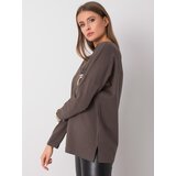 RELEVANCE Blouse-RV-BZ-5968.17-dark khaki | Shoptok.si