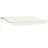  Ročno zložljivo senčilo krema 3 x 2,5 m Poliester s PU premazom, (5000204592) | Shoptok.si