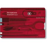 Victorinox multifunkcionalni alat Swiss Card Translucent RED | ePonuda.com