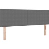  LED glava kreveta Svijetlo siva 160 cm Kordura tekstil | shoptok.hr