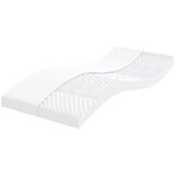  Dnevni krevet na razvlačenje krem 100 x 200 cm od tkanine | shoptok.hr