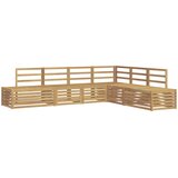  Set vanjskih sofa 6 Komad Bijela | shoptok.hr