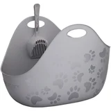 mačji WC – Litter Box - Sivi
