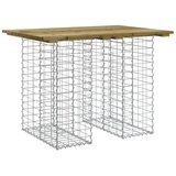  Vrtni stol Gabion Dizajn 100x70x72 cm Impregnirano drvo Bor | shoptok.hr