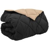  Zimska posteljnina Črna in taupe 220 x 260 cm Mikrovlakna, (5000147332) | Shoptok.si