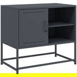 Maison Chic TV omarica - TV stojalo - Televizijska omarica antracit 68x39x60,5 cm jeklo, (21701163) | Shoptok.si