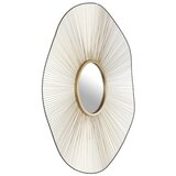 Eglo 425033 - Zidno ogledalo ESASHI, prečnik 76 cm, zlatno/crno | Eponuda.com