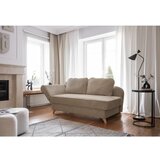 Miuform Sivorjav ležalnik iz rebrastega žameta (levi kot) Chic Charlotte – | Shoptok.si