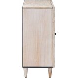  Kreveta s policom Bijelo 90 x 33 5 x 75 cm Čvrsto drvo manga - Bijelo | shoptok.hr