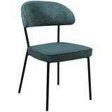 Hom`in stol, les, kovina, tekstil zelena | Shoptok.si