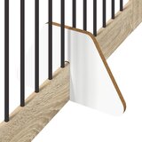  Vrata za pse s postoljem 4 pcs Hrast sonoma 100 x 80 cm | shoptok.hr