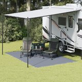 vidaXL Dodatna oprema za šotor Modro-siva Poliester 250 x 400 cm | Shoptok.si