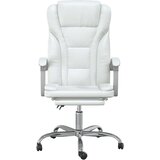  Uredski naslonjač od umjetne kože bijeli | Eponuda.com
