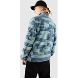 Patagonia LW Synch Snap-T Half-Zip Pulover iz flisa quilty fitz / wetland blue | Shoptok.si