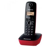 Panasonic KX-TG1611FXR crno crveni | Eponuda.com