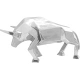  Skulptura bika Srebrno 74 x 23 x 30 cm Aluminij | shoptok.hr