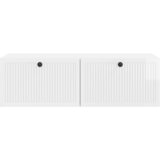 TV ormar za zid Zidne Bijela visokog sjaja 98 x 41 x 30 cm | shoptok.hr