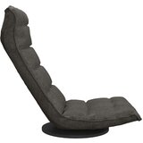  Vrtljiv talni stol temno sivo blago, (20802471) | Shoptok.si