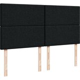  Krevet s oprugama i madracem crni 200x200 cm od tkanine | shoptok.hr