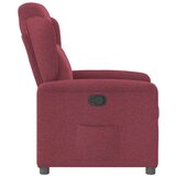  Naslanjač vinsko rdeče blago | Shoptok.si