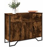  Komoda boja dimljenog hrasta 97x32,5x74,5 cm konstruirano drvo | shoptok.hr