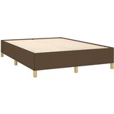  Posteljni okvir temno rjav 140x200 cm blago, (20725515) | Shoptok.si