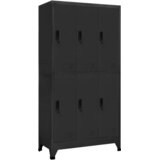  s ključem antracit 90 x 45 x 180 cm čelični | shoptok.hr