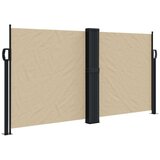  Uvlačiva bočna tenda 120 x 1000 cm bež | shoptok.hr
