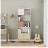 Hanah home Bookshelf Tkt-931-Fx-1, 67x180x30 cm, Šarene | Eponuda.ba