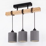 Brilagi Plafonski luster NUBILA 3xE27/60W/230V borovina/antracit | Eponuda.com