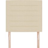 Uzglavlje Krema 100 cm tkanina | shoptok.hr
