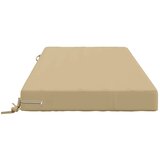  Jastuk za sjedalo SOEST 100% poliester Bež 120 x 60 x 10 cm - Bež 120 x 60 x 10 cm Poliester | shoptok.hr