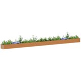  Povišena vrtna gredica 775 x 50 x 36 cm Cinkani čelik | shoptok.hr
