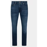 Pierre Cardin Jeans hlače 34490/000/7749 Mornarsko modra Slim Fit