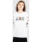 Skateboard ABC Classic Kids Majica z dolgimi rokavi white